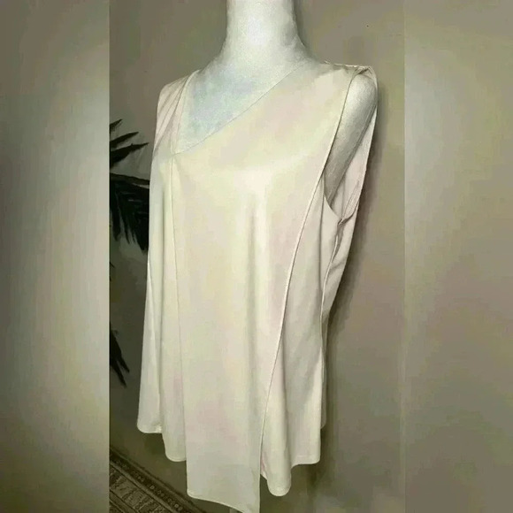 Donna Karan New York Nude Pink Top - Size large - Picture 4 of 6
